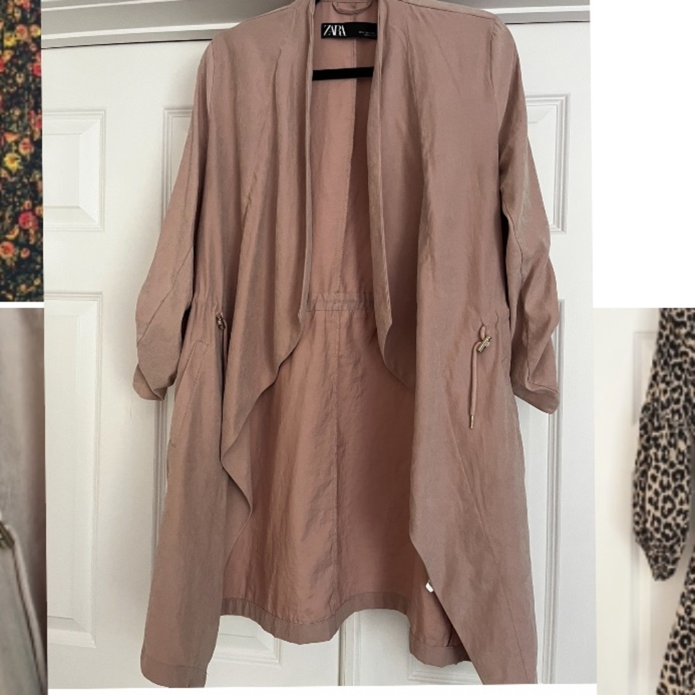 Zara light ‘suede like’ jacket